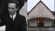 Joseph Goebbels e sua vila rural - Licença Creative Commons via Wikimedia Commons e Reprodução/Vídeo/YouTube/AFP