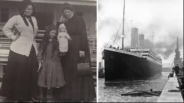 Eva Hart tinha 7 anos quando sobreviveu ao naufrágio do Titanic - Wikimedia Commons/Eva/Esther Hart e Domínio público