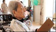 Tomiko Itooka em sua festa de 116 anos - Divulgação/vídeo/Youtube/LongeviQuest