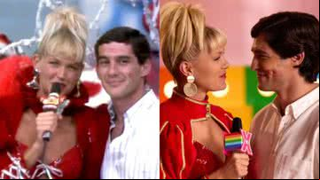 Xuxa e Senna: realidade e ficção - Reprodução/Vídeo e Divulgação/Netflix