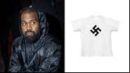 Site de Kanye West sai do ar após venda de camisetas com suástica - Getty Images e Reprodução