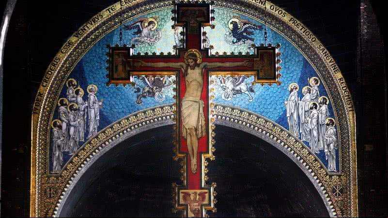 Jesus na cruz - Getty Images