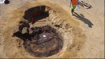 Arqueólogos fazem descoberta em campo de golfe na Escócia - Divulgação/Avon Archaeology Highland