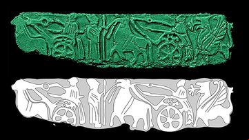 Relevo da Estrutura 2 de El Cerrón - Divulgação/Antiquity/Sánchez de Oro et al.