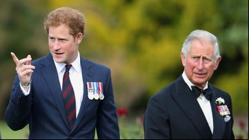 Príncipe Harry e Rei Charles - Getty Images