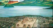 Ilustração de Tenochtitlán - Getty Images