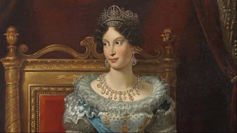 Pintura da imperatriz Maria Luísa - Domínio Público via Wikimedia Commons