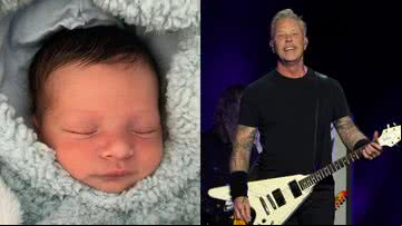 Luan James e James Hetfield em colagem - Reprodução/Instagram / Getty Images