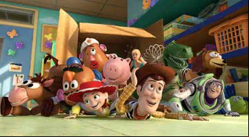 Cena da animação Toy Story - Divulgação / Pixar