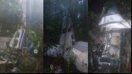 Imagens do acidente aéreo - Divulgação/Fuerzas Militares de Colombia