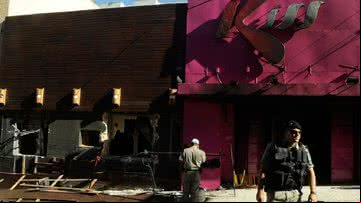 Fachada da Boate Kiss depois do incêndio - Wilson Dias/Agência Brasil