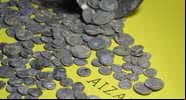Moedas romanas encontradas na Turquia - Divulgação/Diretoria de Escavações de Aizanoi