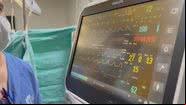 Monitor de batimentos em hospital de Goiás - Divulgação / TV Anhanguera