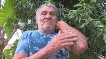 O idoso José Arteiro Ribeiro, de 82 anos - Divulgação / TV Globo