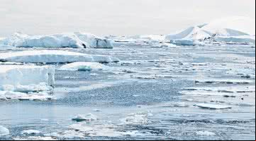 Imagem meramente ilustrativa de derretimento na Antártica - Divulgação/Pixabay