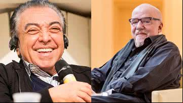 Á esquerda Mauricio de Sousa e à direita Paulo Coelho - Wikimedia Commons/ Ministério da Cultura e Getty Images