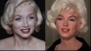 Montagem mostra Ana De Armas interpretando Marilyn Monroe - Reprodução/Vídeo/YouTube e Netflix