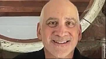 O norte-americano Richard Bernstein, de 62 anos - Divulgação/ Arquivo Pessoal