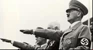 Adolf Hitler na abertura dos Jogos Olímpicos, em 1936 - Getty Images